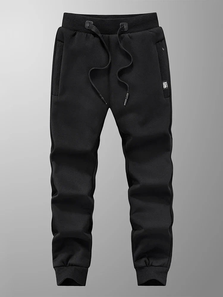 Soft Mens Fleece Sweatpants with Zip Pockets