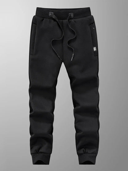 Soft Mens Fleece Sweatpants with Zip Pockets