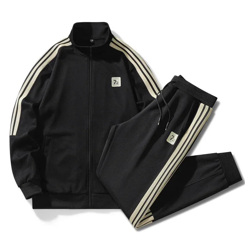 Men's Sporty 2-Piece Tracksuit Set - OutfitLondon