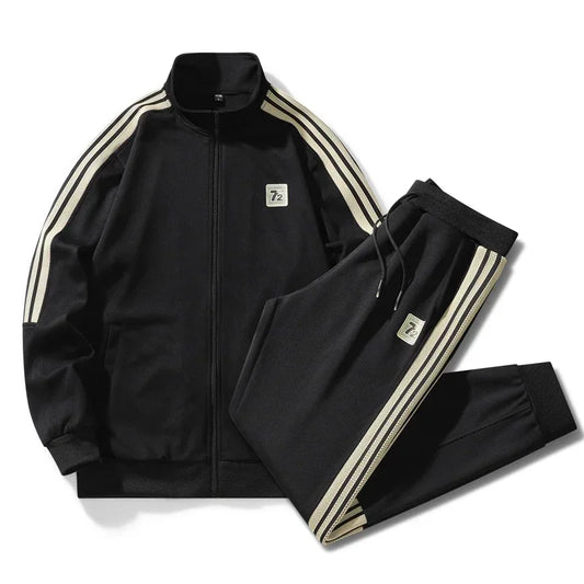Men's Sporty 2-Piece Tracksuit Set - OutfitLondon