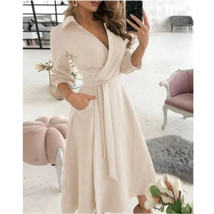 Stylish Women's Wrap Around Dress
