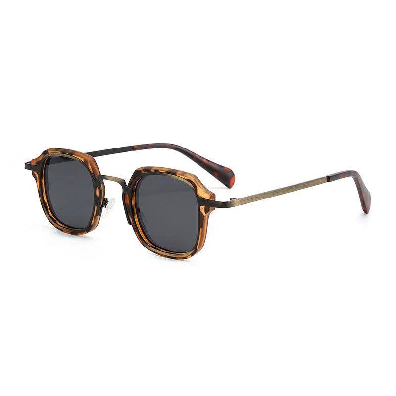 Maverick Punk Square Sunglasses Bold Geometric UV Protection