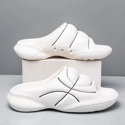 Comfortable Mens Basketball Slide Sandals