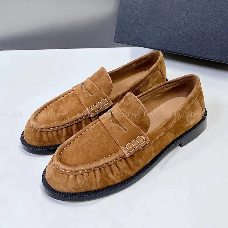 Easy Wear Slip On Loafers - OutfitLondon