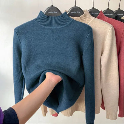 Cozy Fleece Crew Neck Pullover