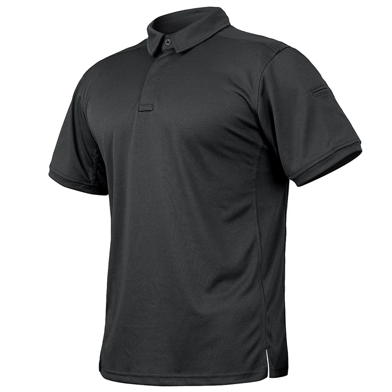 Men's Moisture Wicking Slim Fit Polo Shirt