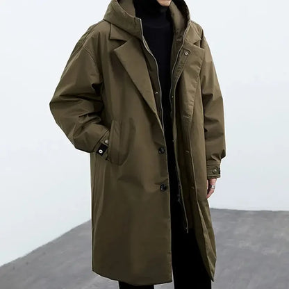Insulated Waterproof Men's Cargo Coat