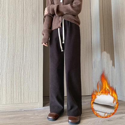 Cozy Women's Plush Fleece Lined Joggers