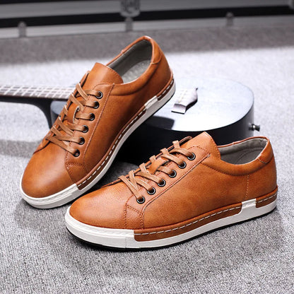 Premium Genuine Leather Trainers