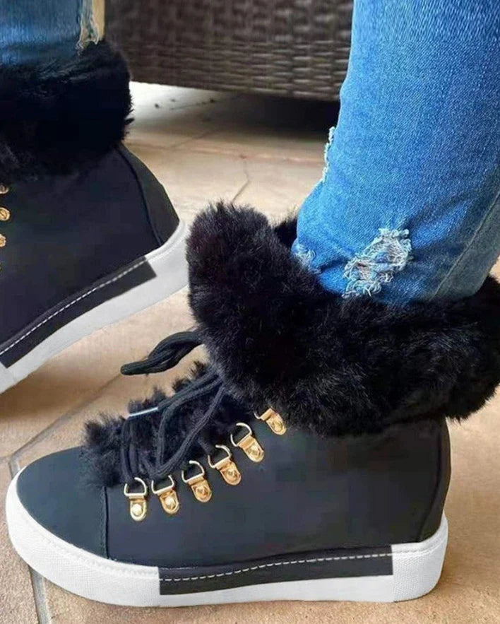 Cozy Women's Winter Ankle Boots – Soft and Warm