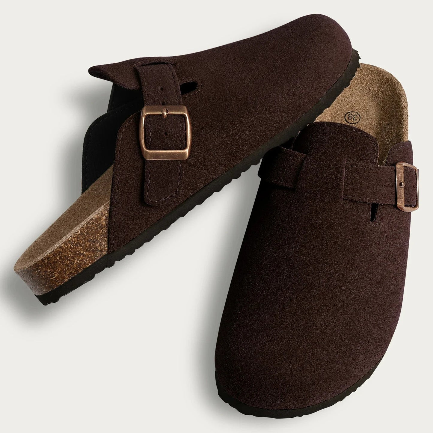 Premium Leather Mule Shoes