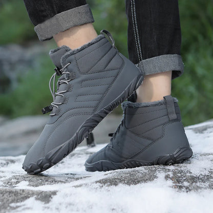 Warm Waterproof Running Sneakers for Men Women