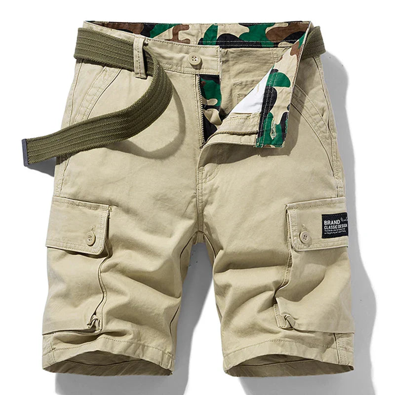 Relaxed Fit Mens Casual Shorts with Pockets - OutfitLondon
