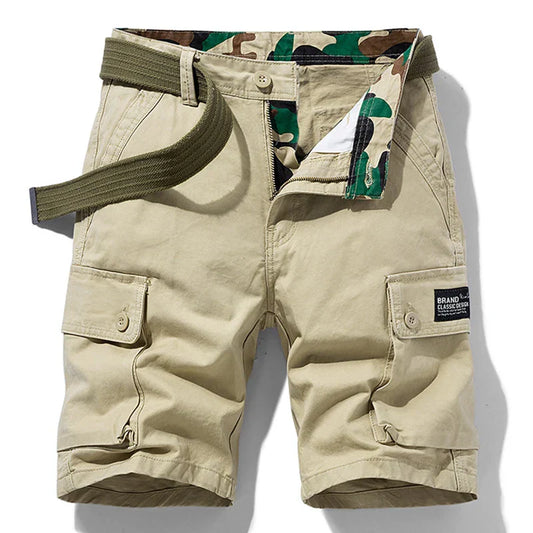 Relaxed Fit Mens Casual Shorts with Pockets - OutfitLondon
