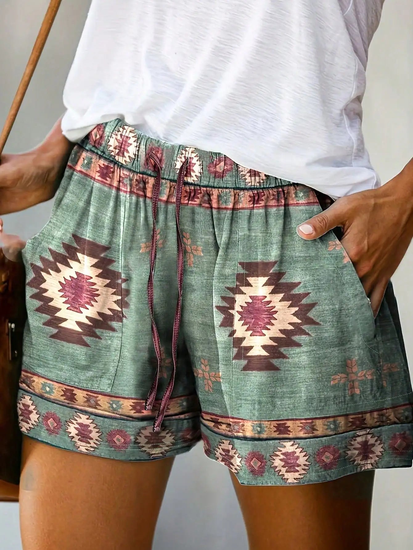 Colorful Floral Summer Shorts – Women's Casual Beachwear - OutfitLondon