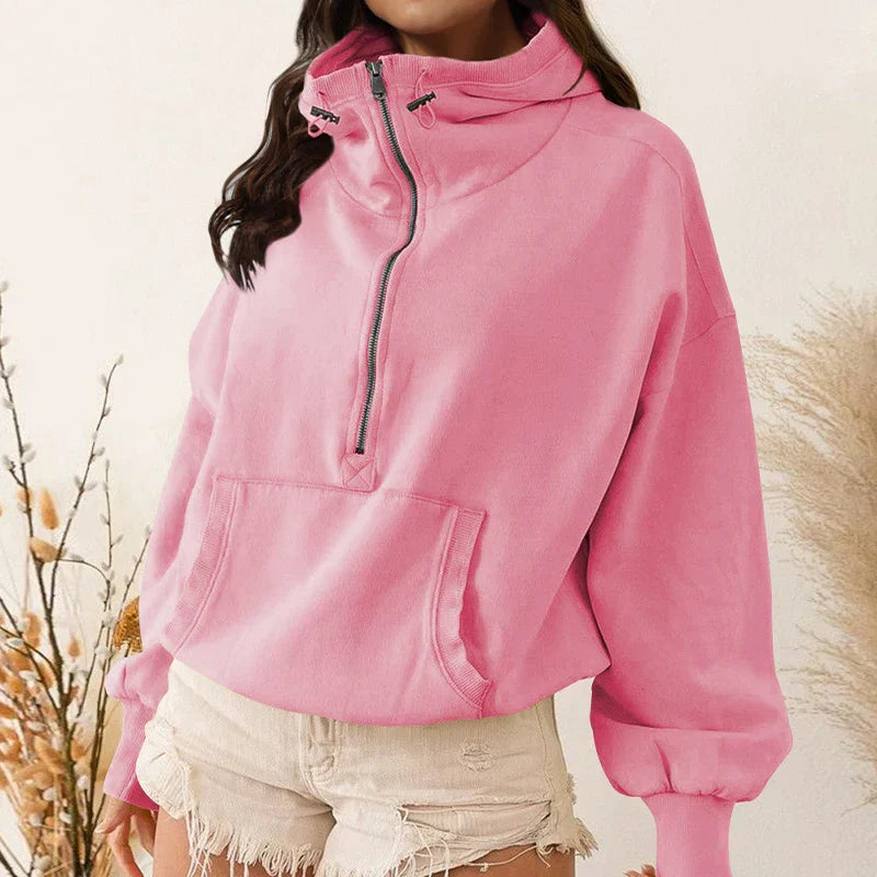 Soft Relaxed Fit Women's Hoodie Sweatshirt
