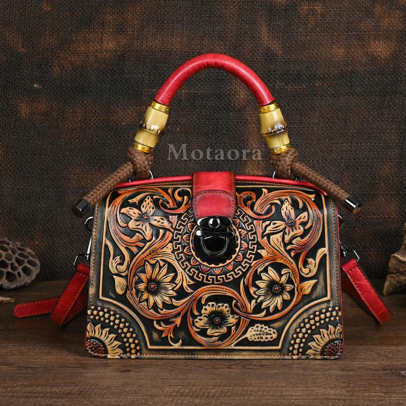Stylish Faux Leather Crossbody Purse – Large Ladies Shoulder Bag