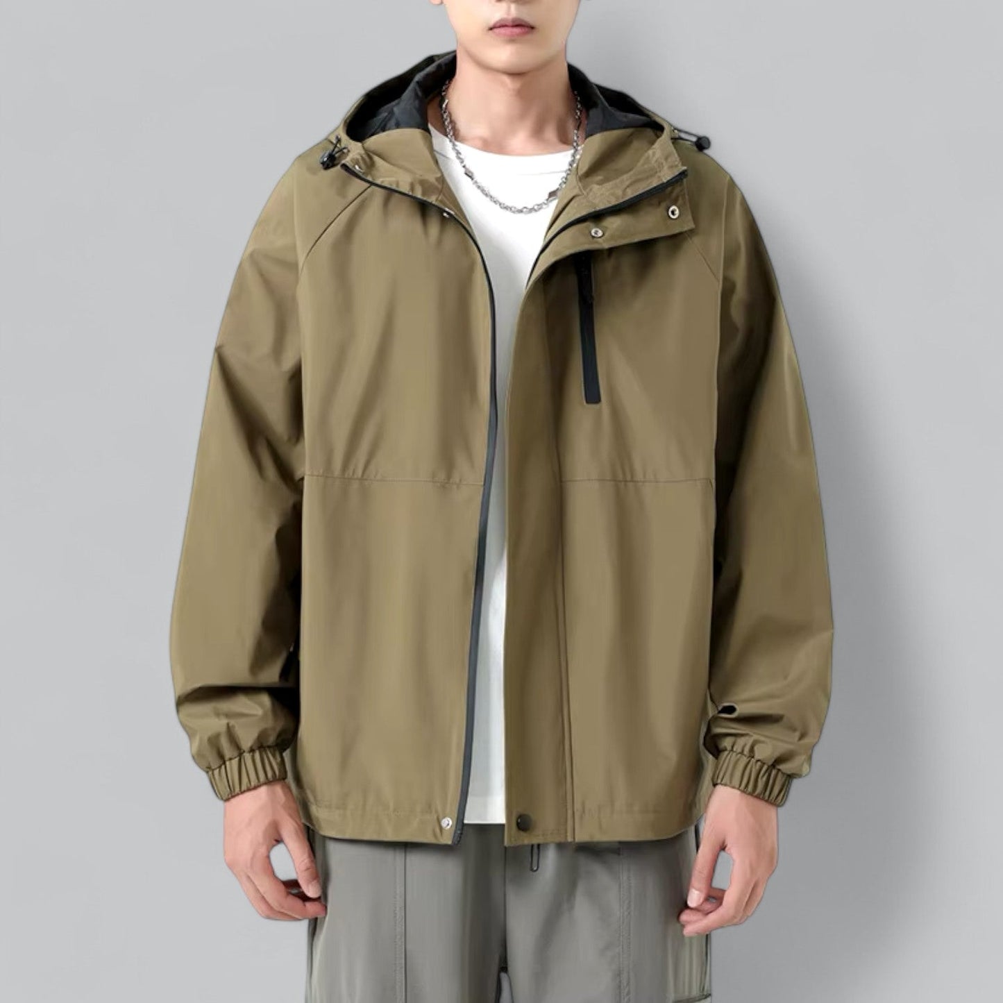 Casual Water Repellent Jacket for Men