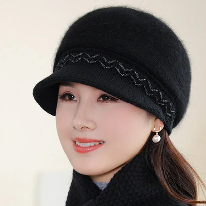 Fleece Winter Athletic Hat Beanie