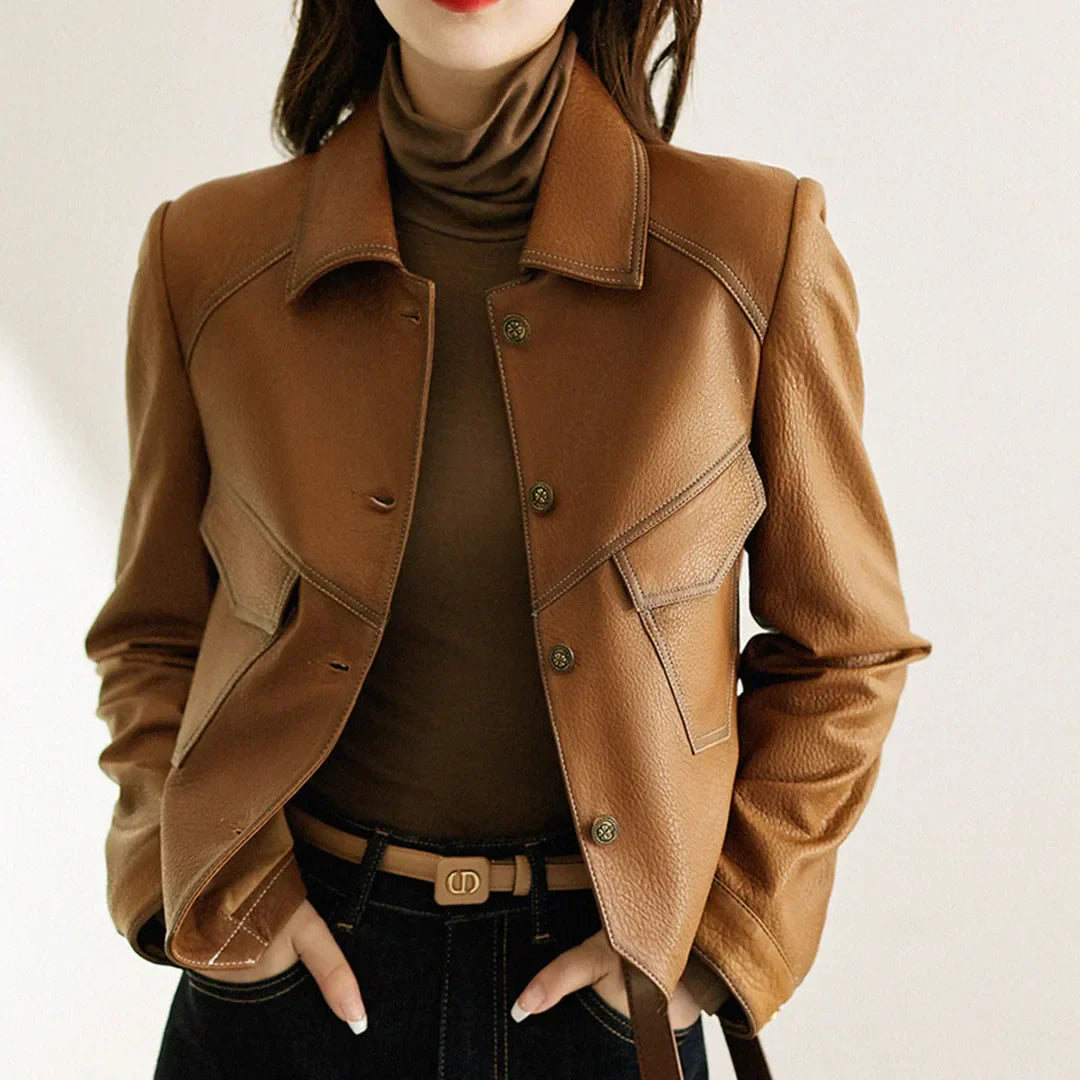 Dax Men's Leather Biker Jacket - OutfitLondon