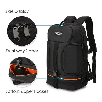 Durable Water Resistant Camera Hiking Backpack