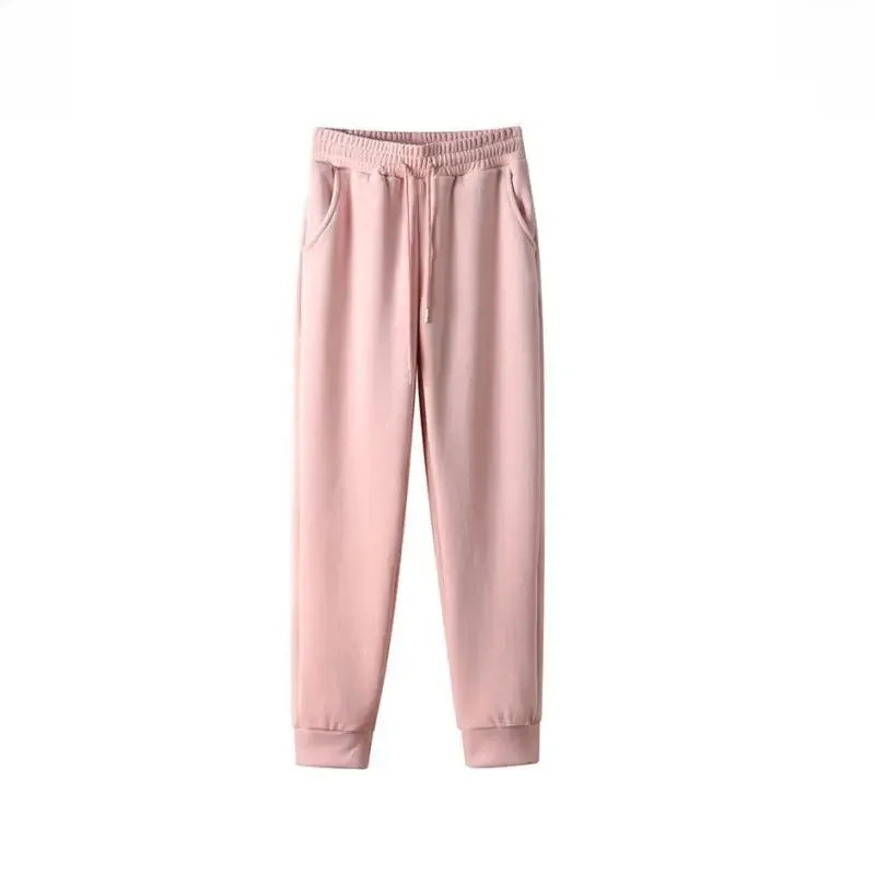 Comfortable Ladies Plush Hoodie Lounge Wear Set