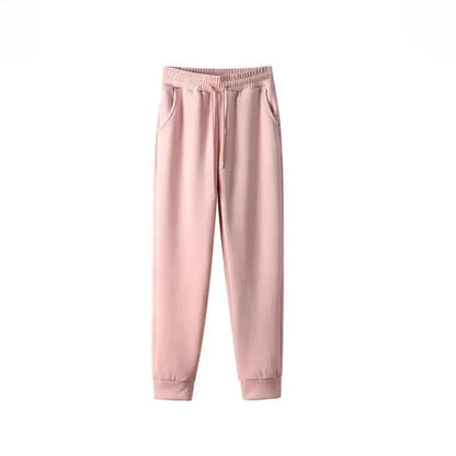 Comfortable Ladies Plush Hoodie Lounge Wear Set