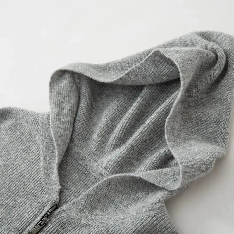 Luxurious Pure Cashmere Knit Cardigan