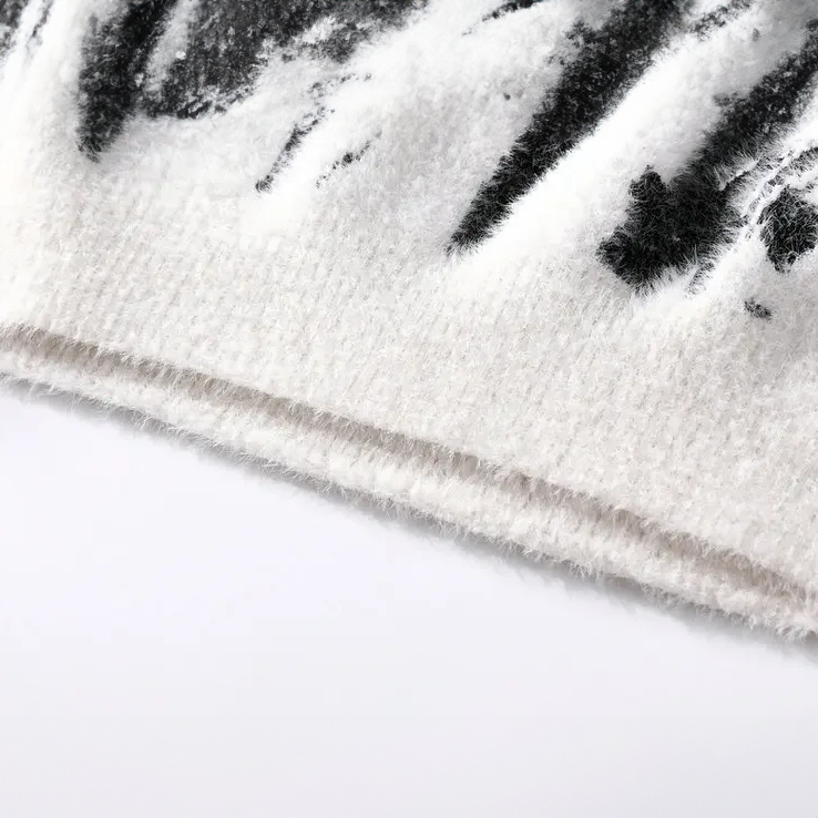 Trendy Crew Neck Sweater