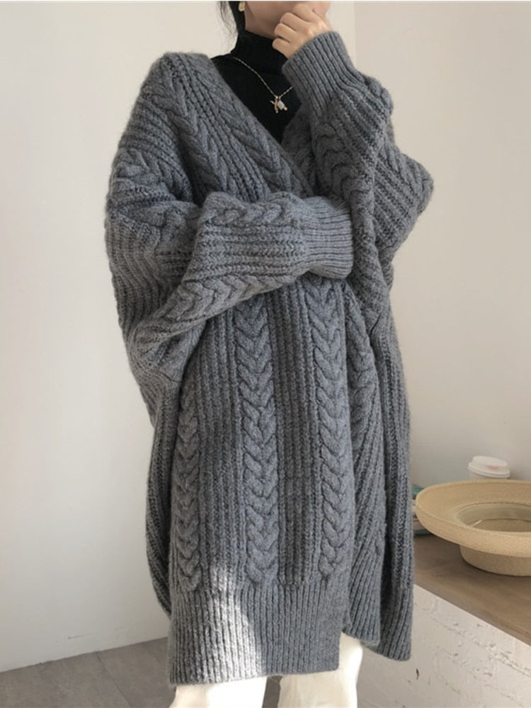 Soft Wool Women's Long Vest Coat