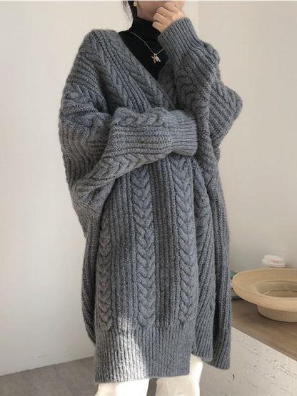 Soft Wool Women's Long Vest Coat