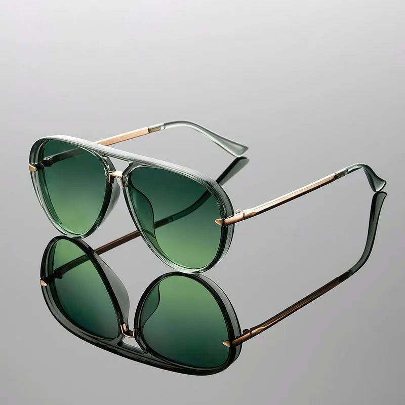 Trendy See Through Pilot Shades - OutfitLondon