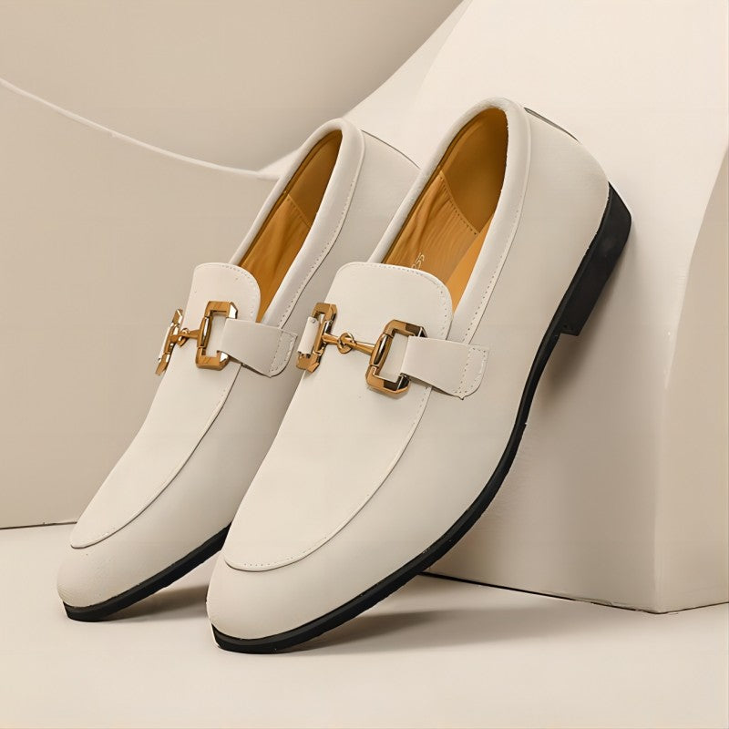 Luxury Leather Loafers - OutfitLondon