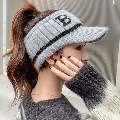 Cozy Cable Knit Winter Hat