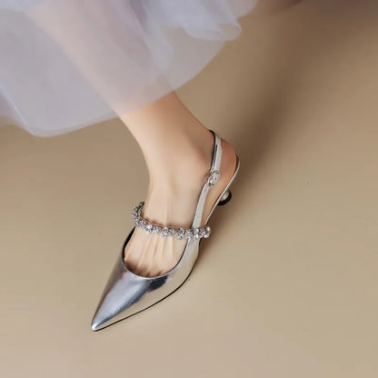Low Heel Ankle Shoes - OutfitLondon