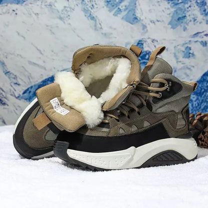 Warm Waterproof Mens Snow Boots UK