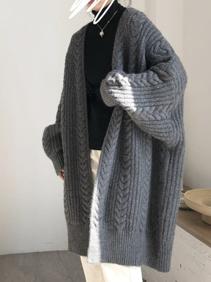 Soft Wool Women's Long Vest Coat