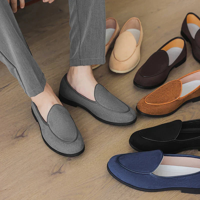 Luxurious Suede Slip On Shoes