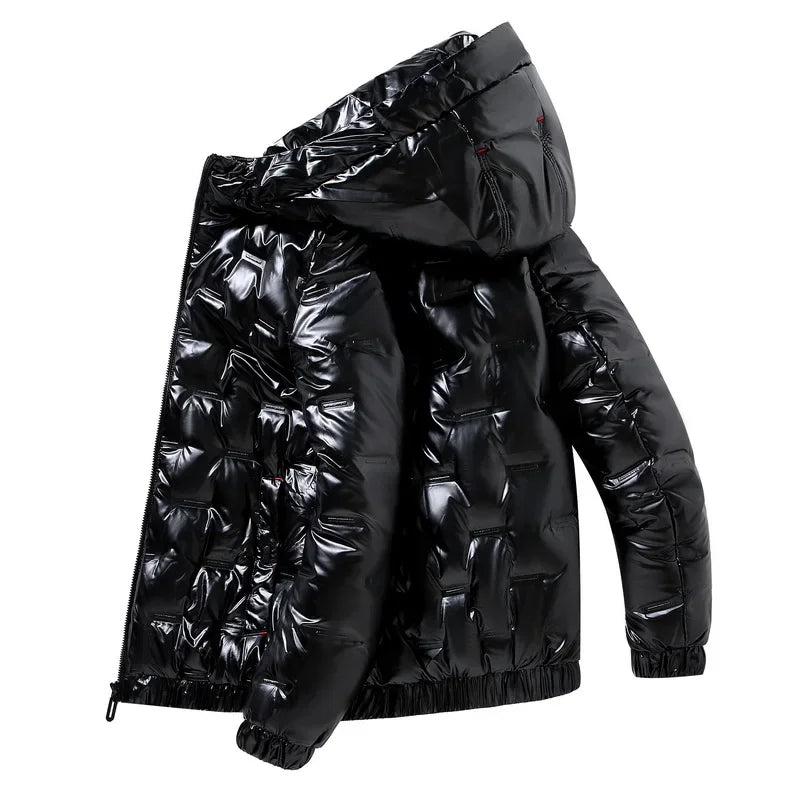 Warm Men's Puffer Short Jacket