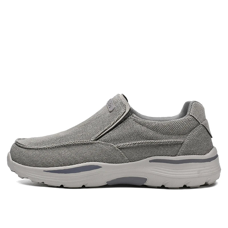 Lightweight Casual Blue Slip On Shoes