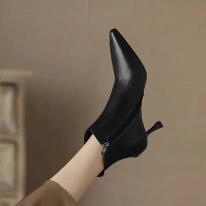 Stylish Cat Ankle Boots