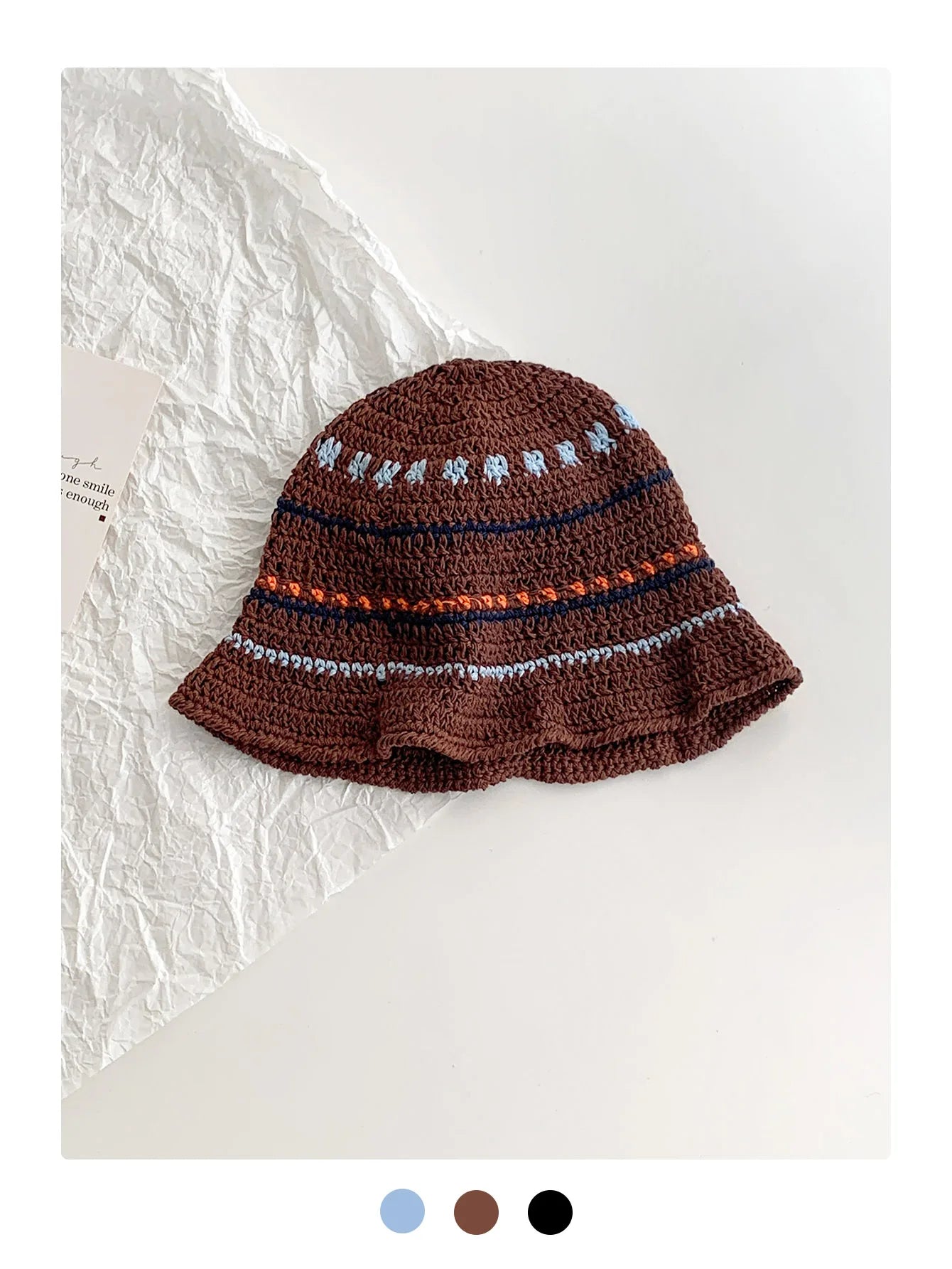 Vibrant Multi Colored Fisherman Cap