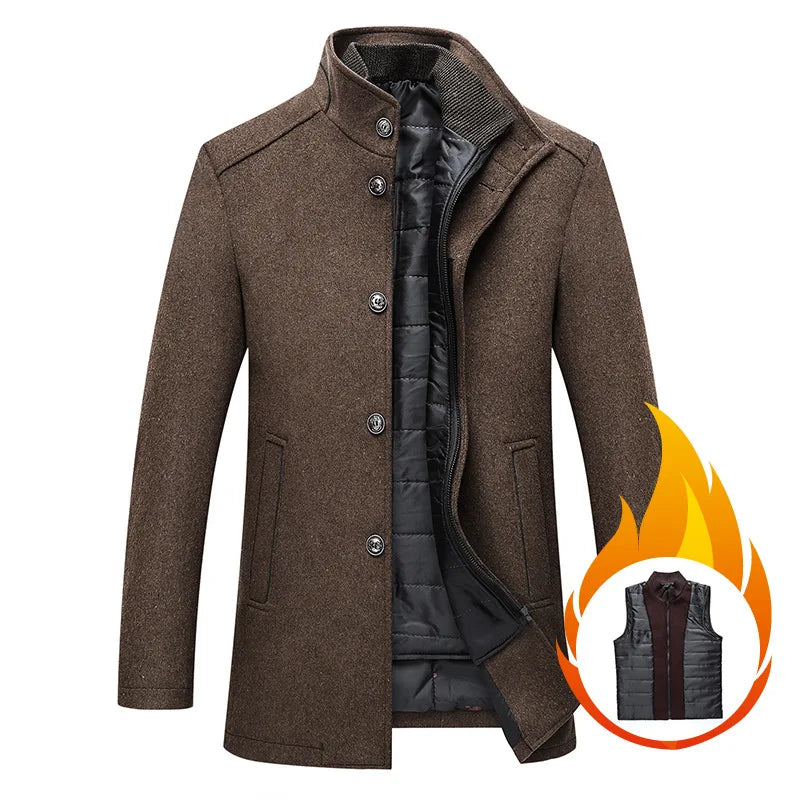 Waterproof Windproof Mens Puffer Vest Jacket - OutfitLondon