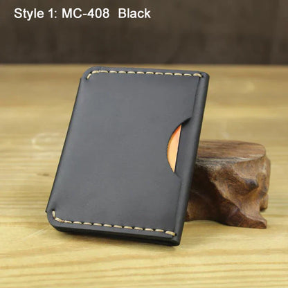 Real Leather Card Holder
