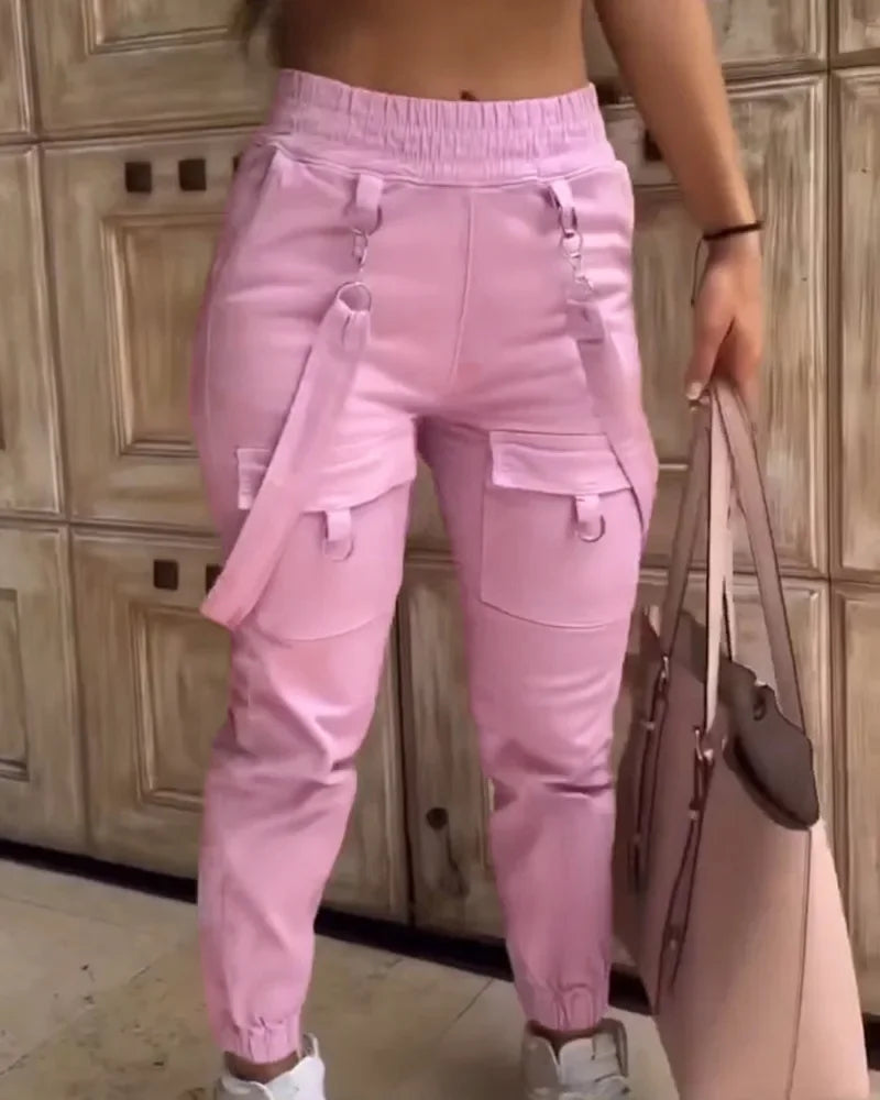 Relaxed Fit Women's Loose Cargo Pants - OutfitLondon