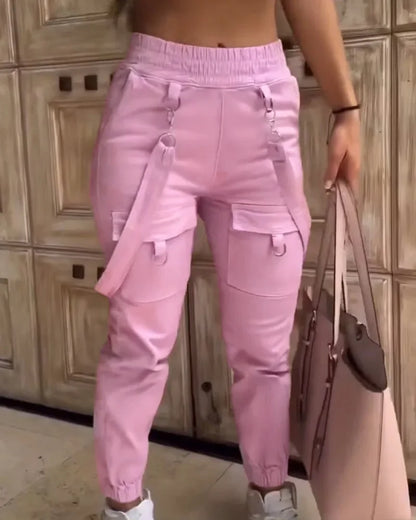 Relaxed Fit Women's Loose Cargo Pants - OutfitLondon