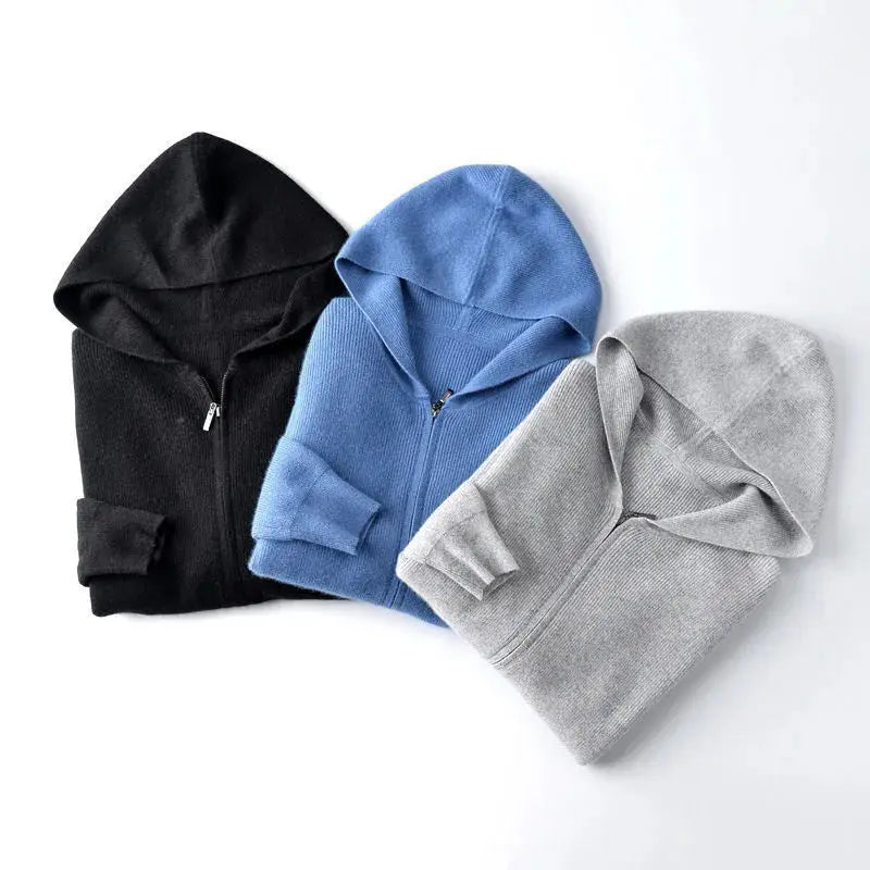 Luxurious Pure Cashmere Knit Cardigan