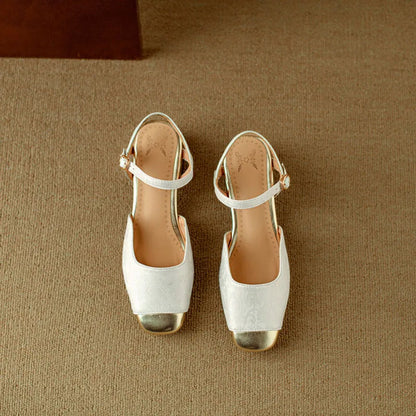 Elegant Ankle Strap Shoes