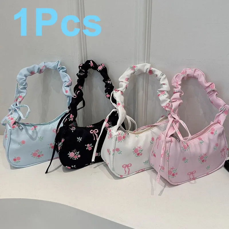 Pretty Patterned Women's Tote Handbag - OutfitLondon