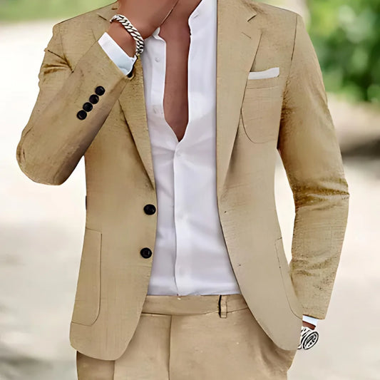 Slim Fit Modern Men's Blazer Coat - OutfitLondon